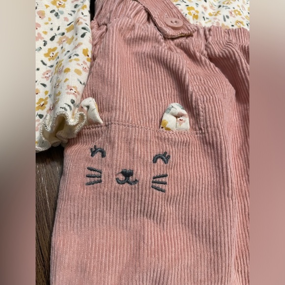 NWOT 9M Carter’s 3 piece floral bodysuit and jumper - Picture 2 of 3